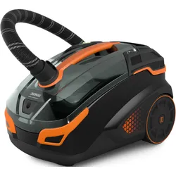 THOMAS Staub-Wasch-Sauger "THOMAS PET & FAMILY PRO 4ALL", bunt (schwarz, orange), B:31,8cm H:30,6cm T:48,6cm, Nass-Trocken-Sauger, mit 2-fach beutelloser Filtertechnologie