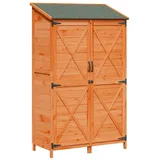 vidaXL Gartenhaus 1,06 x 0,56 m Braun