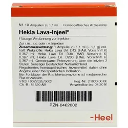 Hekla Lava Injeel Ampullen