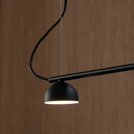 Northern Blush Pendelleuchte LED 3-flammig, schwarz matt