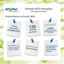 APOrtha Vitamin B12 Komplex vegan