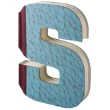 If That Company Called If Alphabooks Notizblock Buchstaben, Sortiertes Design, Buchstabe S