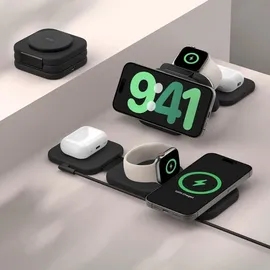 Belkin Boost Charge PRO Qi2 3in1 magn.einkl.Reiseladeg.WIZ024vfBK