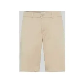 Brax Regular Fit Chinoshorts aus Baumwoll-Mix Modell 'BOZEN', Beige, 33