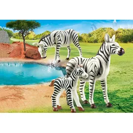 Playmobil Family Fun 2 Zebras mit Baby 70356