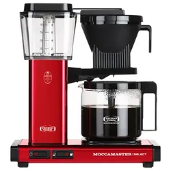 Moccamaster KBG Select Metallic Red Filterkaffeemaschine - Rot