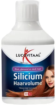Lucovitaal Haarvolumen Aus Silikon Flasche 500ml