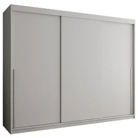 home collective Schwebetürenschrank 250 x 200 x 62 cm Weiß