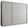 home collective Schwebetürenschrank 250 x 200 x 62 cm Weiß