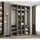 abiks möbel Drehtürenschrank COMO 170 x 245,5 x 40 cm Schwarz