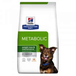 Hill's Prescription Diet Metabolic Weight Management Hundefutter mit Lamm und Reis 2 x 12 kg