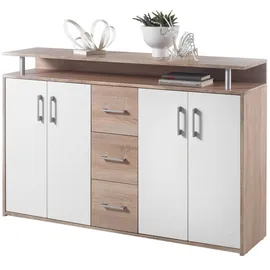 Bega Consult Sideboard 139 x 90 x 34 cm Weiß