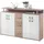 Bega Consult Sideboard 139 x 90 x 34 cm Weiß