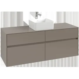 Villeroy & Boch Collaro Waschtischunterschrank C04500AF 140x54,8x50cm, Waschtisch mittig, Soft green
