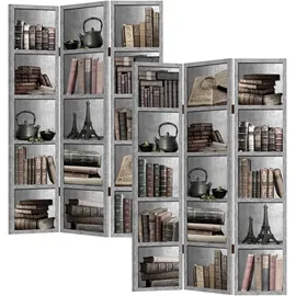 Hti-Living HTI-Line Paravent Bücherregal