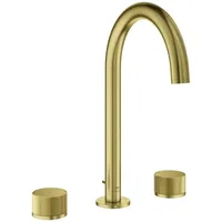 Grohe Atrio Private Collection Waschtisch-3-Loch-Batterie cool sunrise gebürstet -