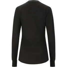 SOS Nuuk Woll Baselayer langes Skiunterhemd Schwarz XL