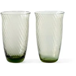 &Tradition - Collect SC60 Trinkglas, 165 ml, moss (2er Set)