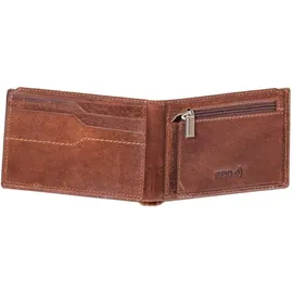 Mika Mini Geldbörse Unisex Geldbörse braun