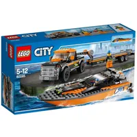 LEGO City Allradfahrzeug mit Powerboot (60085)