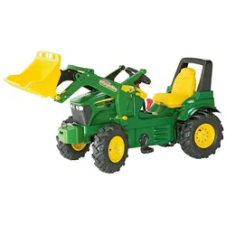 rolly toys® Tretfahrzeug »John Deere 7930«, Kindertraktor mit Lader und Luftbereifung rolly toys® grün