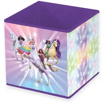 Herding Unicorn Academy Aufbewahrungsbox 30 x 30 x 30 cm 1-tlg. mehrfarbig