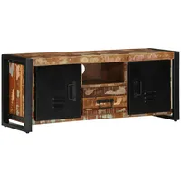 VidaXL TV-Schrank 100x30x40 cm Altholz Massiv