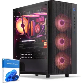 Sedatech Gaming-PC AMD Ryzen 7 9800X3D 4,7 GHz 32 GB RAM 2 TB SSD RTX 4060 Windows 11