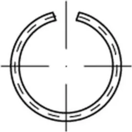 Industrial Quality Supplies DIN 9925 Sprengring Federstahl-Draht 70