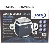 Zorn Kühlbox ZA26 mit 12/230V Anschluss thermoelektrisch
