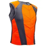 E.COOLINE Powercool SX3 RaceWeste Gr. L schwarz/orange - sekundenschnelle Aktivierung mit Wasser - stundenlange, trockene Kühlung