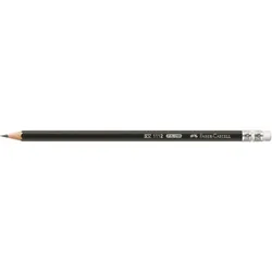 FABER-CASTELL 1111 HB, HB, Schwarz, Rund