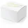 Partydeco Geschenkbox 6 x 3,5 x 5,5 cm 10 St. Weiß/Gold