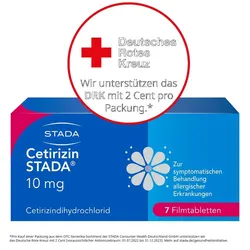 Cetirizin STADA 10mg 7 St Filmtabletten
