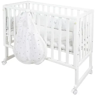 roba Safe Asleep Stubenbett 3 in 1 weiß inkl. Komplettset Sternenzauber