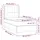 vidaXL Boxspringbett 90 x 200 cm Dunkelgrau