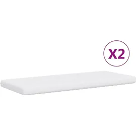 vidaXL Tagesbett Ausziehbar mit Matratzen Gelb 100x200 cm Samt