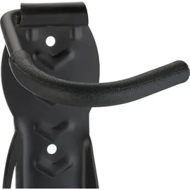 Relaxdays Fahrrad Wandhalterung 2er Set schwarz