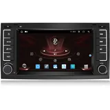 DDKUS Android 11 Autoradio für VW Touareg Transporter T5, 7 Zoll Touchscreen Autoradio 4GB 64GB Carplay und Android Auto Mirror Link Navi BT WiFi GPS Canbus FM/RDS Radio Rückfahrkamera