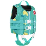 Boglia Kinder Schwimmweste Kleinkind Schwimmweste Schwimmweste mit verstellbarem Sicherheitsgurt, Schwimmwesten für Alter 1-9 Jahre/18-77Lbs