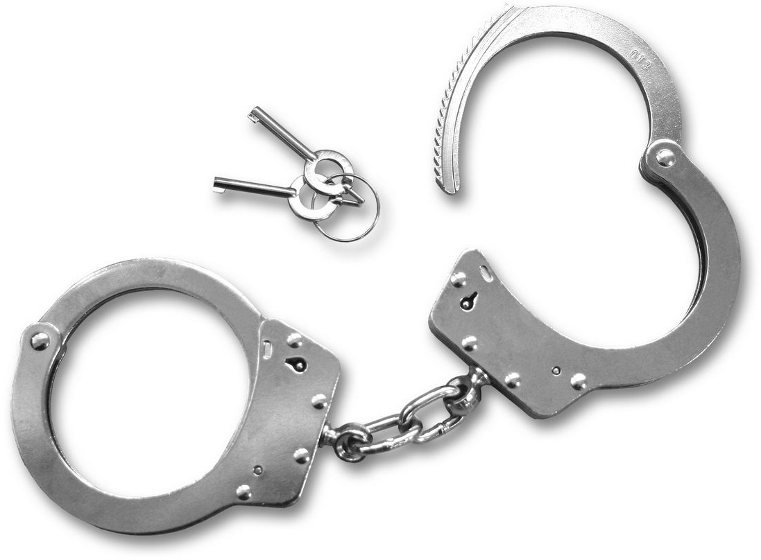 Handschelle Police Double Lock Flexibel S/Steel