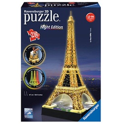 Ravensburger Eiffelturm bei Nacht 3D-Puzzle 216 Teile