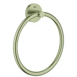 Grohe Essentials Handtuchring 40365EN1 nickel gebürstet, verdeckte Befestigung