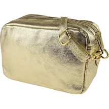 toscanto Umhängetasche Leder Gold