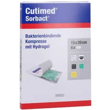 BSN Medical Sorbact Gel Kompressen 15 x 20 cm 6 St.