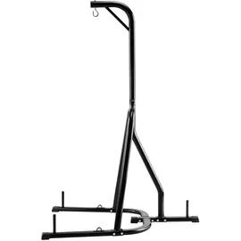 Vevor Boxsackständer Boxsackhalter Trainingsgerät aus Stahl (65 kg belastbar) freistehendes Sandsackgestell Ständer mit beschwerter Basis, Trainingsgerät für Fitness-Studio