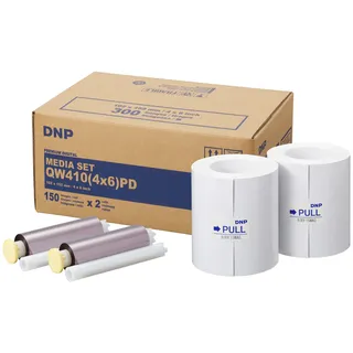 DNP Mediakit für QW410 10 x 15cm 300 Premium Fotos