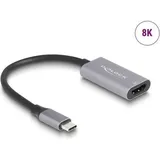 DeLock 60021 - Adapter zu HDMI DP Alt Mode) 8K mit HDR 0,15 m