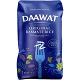 Daawat 1kg Original Basmatireis Premium Qualität Langer Korn Basmati Rice