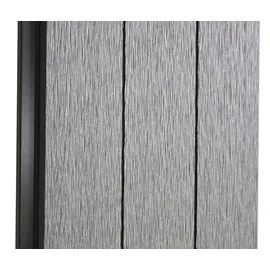 Mendler WPC-Sichtschutz Sarthe 195 cm grau